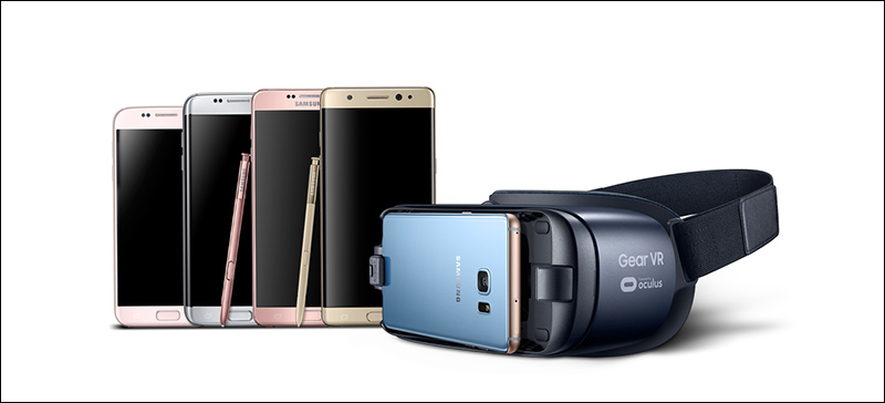 NEW 기어VR 풀세트(NEW GEAR VR SET) 1일 렌탈(대여) + 갤럭시 휴대폰 포함 (여러대 동시실행 행사 가능 / 오큘러스 유료VR콘텐츠 세팅완비)