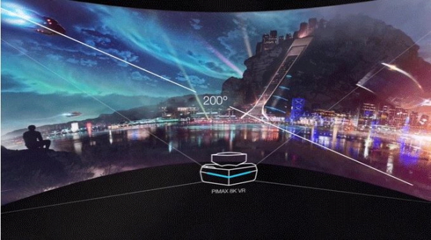 꿈의해상도 8K HMD(파이맥스 8K-Pimax 8K) / 스팀VR게임지원 / 8K프리미엄 VR영상체험가능 / VR렌탈대여임대상품